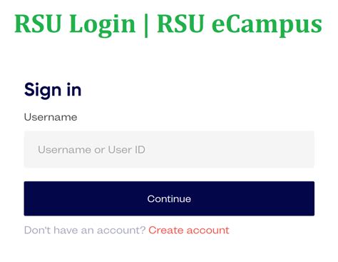 my rsu login.